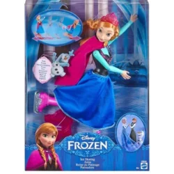 KRAINA LODU LALKA ANNA MAGICZNA ŁYŻWIARKA 3+
