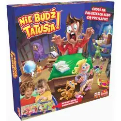NIE OBUDŹ TATUSIA GRA PLANSZOWA GOLIATH 4+