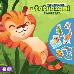 ZWIERZĘTA. KOLOROWANKI Z TATUAŻAMI