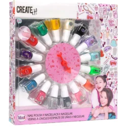 LAKIERY DO PAZNOKCI 16 KOLORÓW CREATE IT 6+
