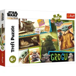 STAR WARS GROGU PUZZLE 160 ELEMENTÓW TREFL 3+