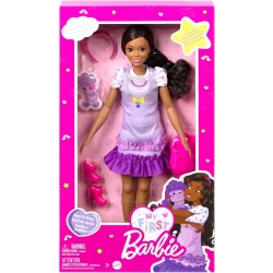 BARBIE MOJA PIERWSZA LALKA Z PIESKIEM I AKCESORIAMI 3+