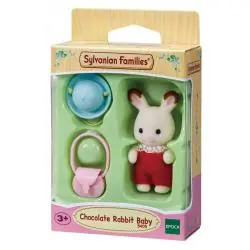 KRÓLIK Z CZEKOLADOWYMI USZKAMI FIGURKA KOLEKCJONERSKA SYLVANIAN FAMILIES 3+