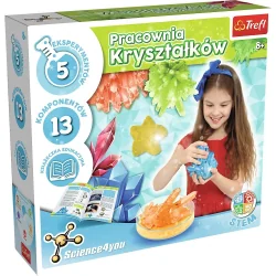 PRACOWNIA KRYSZTAŁKÓW ZESTAW KREATYWNY TREFL 8+