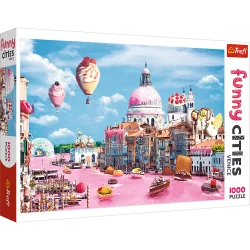 SŁODYCZE W WENECJI PUZZLE 1000 ELEMENTÓW TREFL 10+