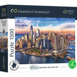 MANHATTAN NOWY JORK USA PUZZLE 1500 ELEMENTÓW TREFL 12+