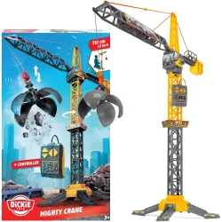 DŹWIG ŻURAW ZDALNIE STEROWANY Z KULĄ WYBURZENIOWĄ 110CM 3+