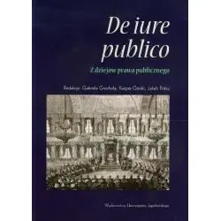 DE IURE PUBLICO. Z DZIEJÓW PRAWA PUBLICZNEGO