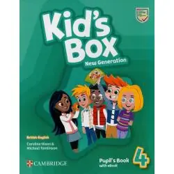 KIDS BOX NEW GENERATION 4 PUPILS BOOK WITH EBOOK BRITISH ENGLISH
