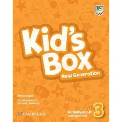KIDS BOX NEW GENERATION 3 ACTIVITY BOOK WITH DIGITAL PACK BRITISH ENGLISH