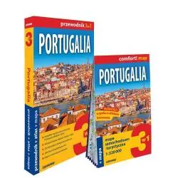 PORTUGALIA 3W1: PRZEWODNIK + MAPA + ATLAS