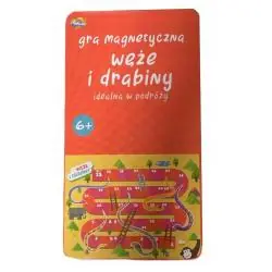 WĘŻE I DRABINY PODRÓŻNA GRA MAGNETYCZNA 6+