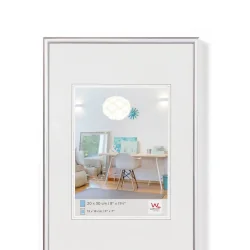 RAMKA NA ZDJĘCIE SREBRNA 13 X 18 CM