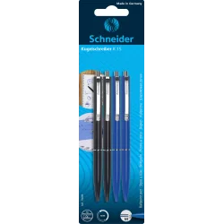 DŁUGOPIS AUTOMATYCZNY SCHNEIDER 4 SZT.