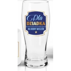 KUFEL DO PIWA DLA DZIADKA NA DOBRY WIECZÓR 500ML