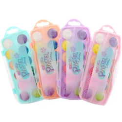 FARBY AKWARELOWE PASTELOWE 12 KOLORÓW COLORINO