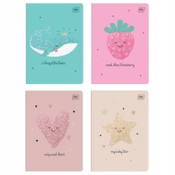 ZESZYT W KRATKĘ Z MARGINESEM 32 KARTKI A5