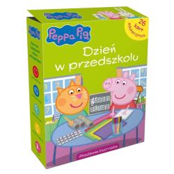 ŚWINKA PEPPA. DZIEŃ W PRZEDSZKOLU. 26 KART EDUKACYJNYCH