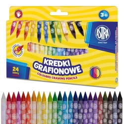 KREDKI Z GLINKI KAOLINOWEJ 24 KOLORY ASTRA