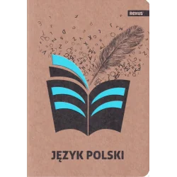 ZESZYT TEMATYCZNY W LINIĘ 58 KARTEK JĘZYK POLSKI A5