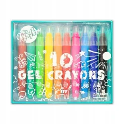 KREDKI ŻELOWE 10 KOLORÓW STNUX