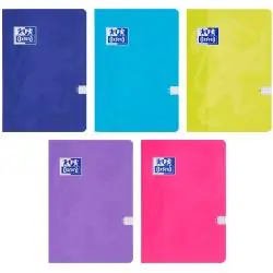 ZESZYT OXFORD TOUCH A5, 60 KARTEK W KRATKĘ Z MARGINESEM, MIX OKŁADEK