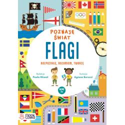 FLAGI. POZNAJĘ ŚWIAT. KSIĄŻECZKA Z NAKLEJKAMI