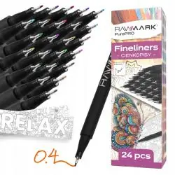 CIENKOPISY FINLINER RAWMARK 24 KOLORY