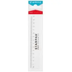 LINIJKA PLASTIKOWA 15 CM STARPAK
