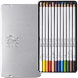 KREDKI OŁÓWKOWE 12 KOLORÓW WINDSOR&NEWTON