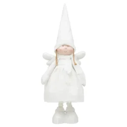 ANIOŁ STOJĄCY BIAŁY TELESKOPOWE NOGI 125 CM