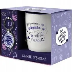 KUBEK CERAMICZNY 330 ML MUZYKA PŁYNIE W MOICH ŻYŁACH