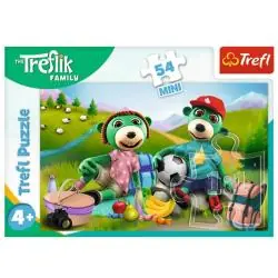 WESOŁY ŚWIAT TREFIKÓW MINI PUZZLE 54 ELEMENTY TREFL 4+