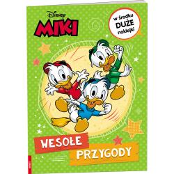 DISNEY MIKI WESOŁE PRZYGODY. KSIĄŻECZKA Z NAKLEJKAMI