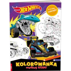 HOT WHEELS KOLOROWANKA WEDŁUG KODU