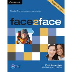 FACE2FACE PRE-INTERMEDIATE WORKBOOK WITHOUT KEY