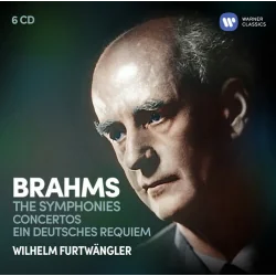 WILHELM FURTWANGLER BRAHMS THE SYMPHONIES CONCERTOS EIN DEUTSCHES REQUIEM 6XCD