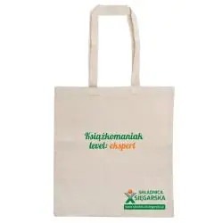 TORBA BAWEŁNIANA NA KSIĄŻKI I INNE CUDA „KSIĄŻKOMANIAK LEVEL: EKSPERT"