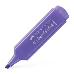 ZAKREŚLACZ FIOLETOWY FABER CASTELL