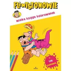 WIELKA KSIĘGA KOLOROWANEK FLINTSTONOWIE + NAKLEJKI - Arystoteles