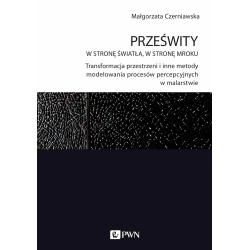 PRZEŚWITY. W STRONĘ ŚWIATŁA W STRONĘ MROKU.. TRANSFORMACJA PRZESTRZENI I INNE METODY MODELOWANIA PROCESÓW PERCEPCYJNYCH