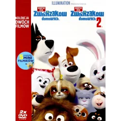 SEKRETNE ŻYCIE ZWIERZAKÓW DOMOWYCH 1-2 2XDVD PL
