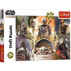 PUZZLE 200 ELEMENTÓW STAR WARS – GOTOWI DO WALKI 7+