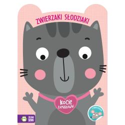 KOCIE ŁAMIGŁÓWKI Z NAKLEJKAMI. ZWIERZAKI SŁODZIAKI