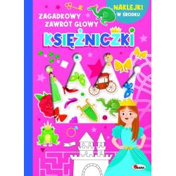 KSIĘŻNICZKI. ZAGADKOWY ZAWRÓT GŁOWY. WYPUKŁE NAKLEJKI