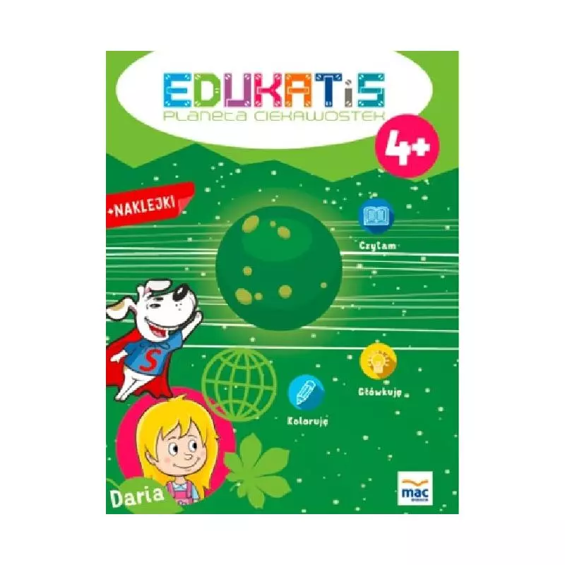 EDUKATIS PLANETA CIEKAWOSTEK 4+ - MAC Edukacja