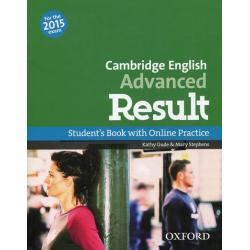 CAMBRIDGE ENGLISH ADVANCED RESULT STUDENT'S BOOK WITH ONLINE PRACICE