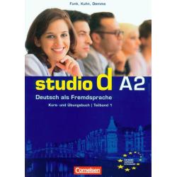 STUDIO D A2 TEILBAND 1 KURS UND UBUNGSBUCH PODRĘCZNIK Z ĆWICZENIAMI + CD