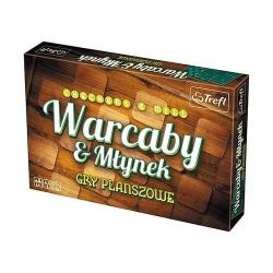 WARCABY & MŁYNEK GRA PLANSZOWA TREFL 6+