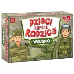 DZIECI KONTRA RODZICE WOJSKO KARCIANA GRA RODZINNA KANGUR 7+